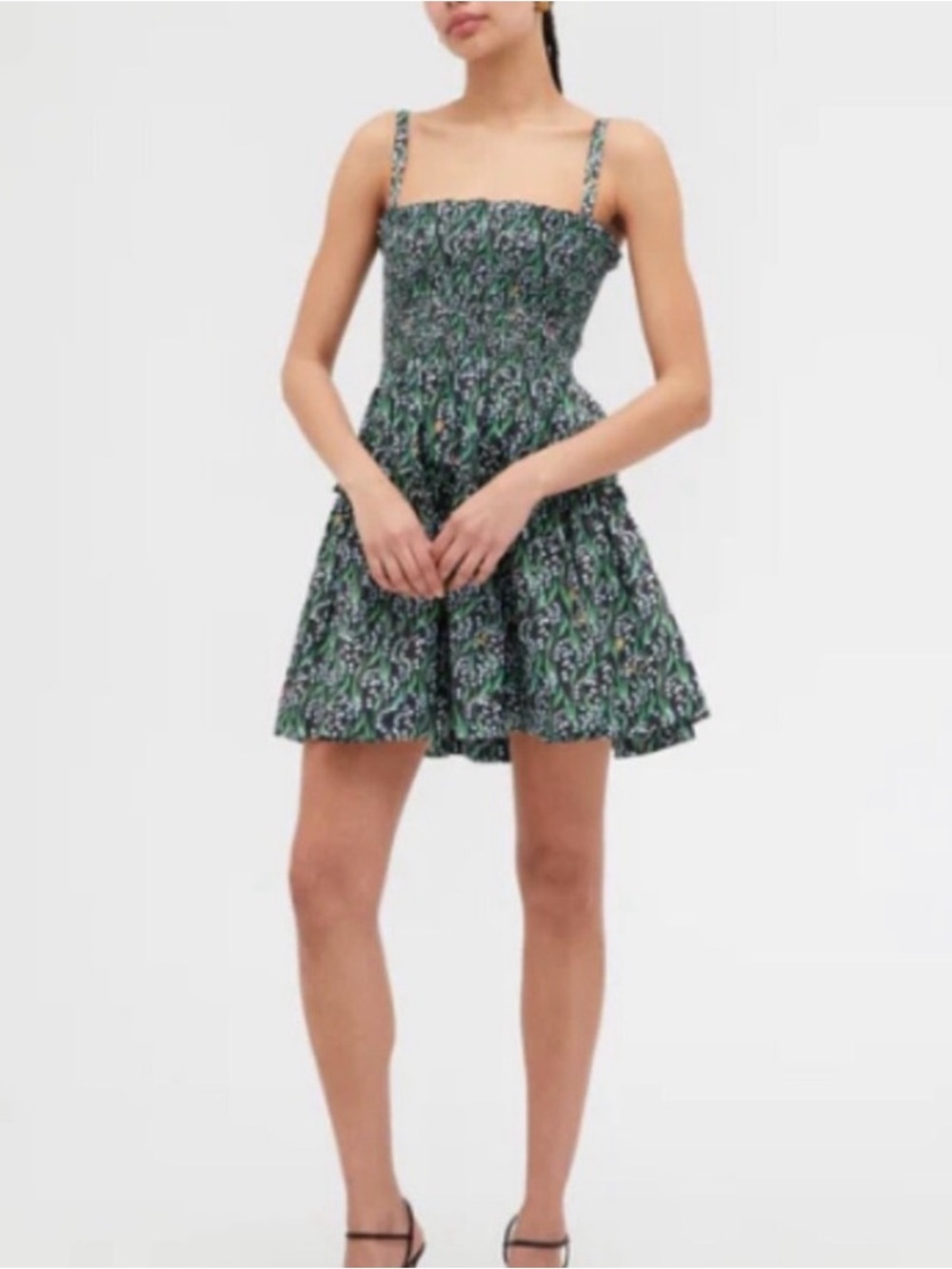 Hill House Serafina  Smocked Mini Dress